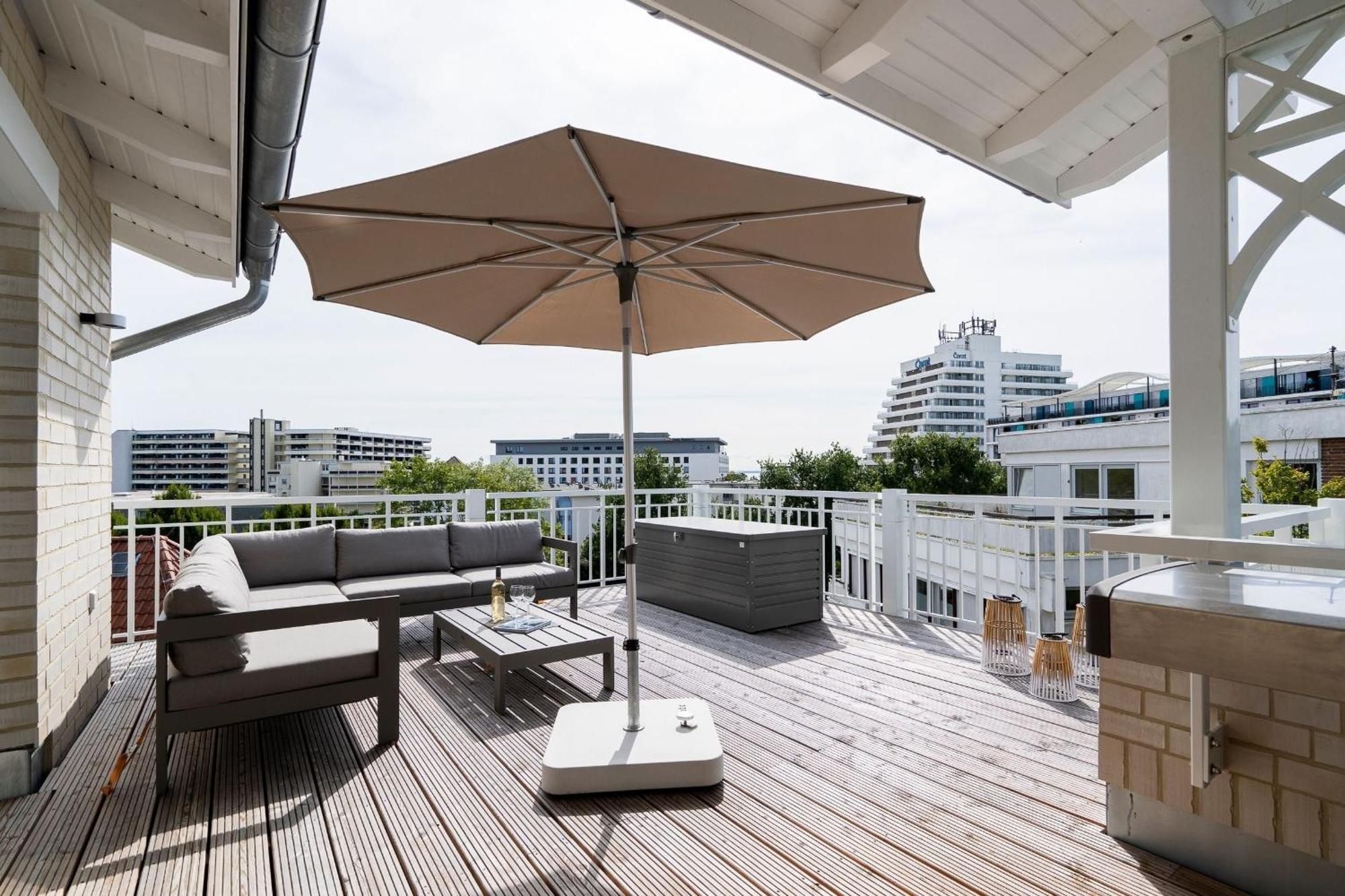 Wicheldorfstrasse 48A Penthouse Am Kurpark Apartment Groemitz Luaran gambar